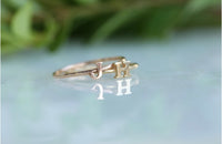 Block Initial Letter Ring